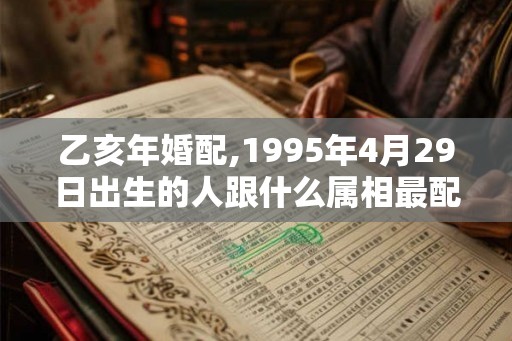 乙亥年婚配,1995年4月29日出生的人跟什么属相最配