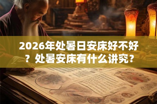 2026年处暑日安床好不好？处暑安床有什么讲究？