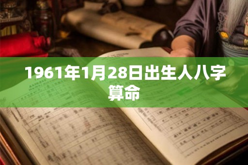 1961年1月28日出生人八字算命