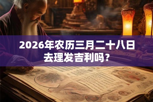 2026年农历三月二十八日去理发吉利吗? 2026年农历三月二十八日去理发吉利吗?