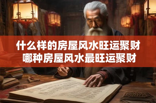 什么样的房屋风水旺运聚财 哪种房屋风水最旺运聚财