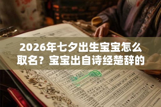 2026年七夕出生宝宝怎么取名?宝宝出自诗经楚辞的高雅名字全集 2026年七夕出生宝宝怎么取名?宝宝出自诗经楚辞的高雅名字全集