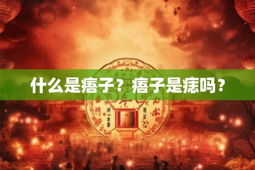 什么是痦子？痦子是痣吗？