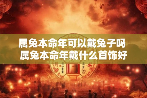 属兔本命年可以戴兔子吗 属兔本命年戴什么首饰好