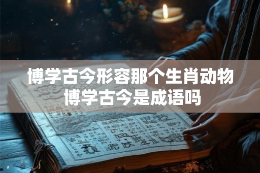 博学古今形容那个生肖动物 博学古今是成语吗