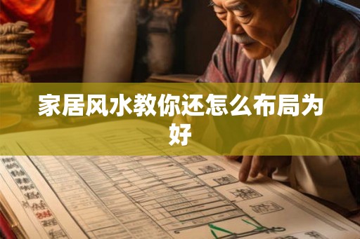 家居风水教你还怎么布局为好