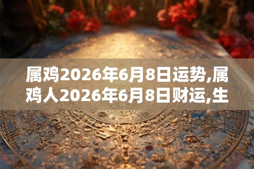属鸡2026年6月8日运势,属鸡人2026年6月8日财运,生肖鸡2026年6月8日运势 属鸡2026年6月8日运势,属鸡人2026年6月8日财运,生肖鸡2026年6月8日运势