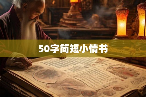 50字简短小情书