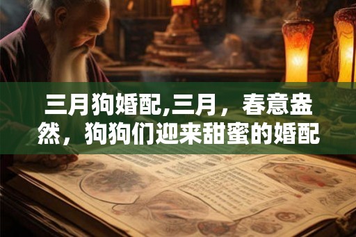 三月狗婚配,三月，春意盎然，狗狗们迎来甜蜜的婚配季节！