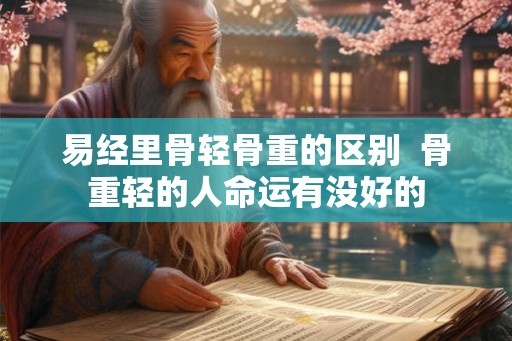 易经里骨轻骨重的区别  骨重轻的人命运有没好的