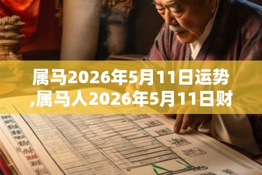 属马2026年5月11日运势,属马人2026年5月11日财运,生肖马2026年5月11日运势 属马2026年5月11日运势,属马人2026年5月11日财运,生肖马2026年5月11日运势