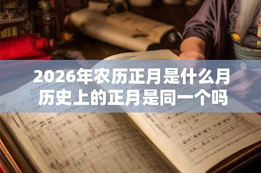 2026年农历正月是什么月 历史上的正月是同一个吗 2026年农历正月是什么月 历史上的正月是同一个吗