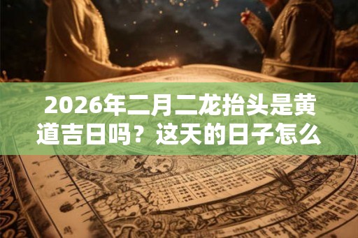2026年二月二龙抬头是黄道吉日吗？这天的日子怎么样？