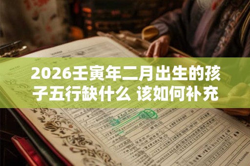 2026壬寅年二月出生的孩子五行缺什么 该如何补充