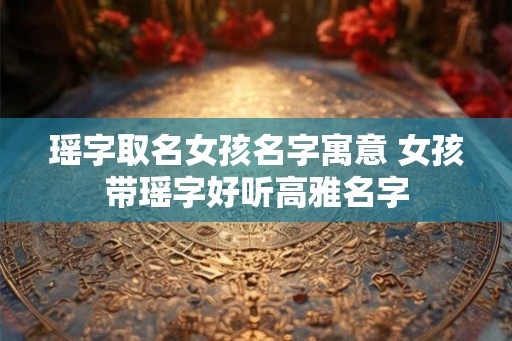 瑶字取名女孩名字寓意 女孩带瑶字好听高雅名字 瑶字取名女孩名字寓意 女孩带瑶字好听高雅名字