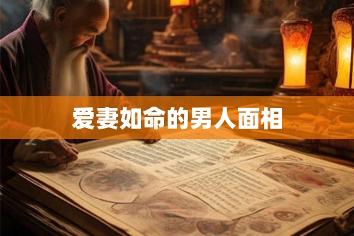爱妻如命的男人面相