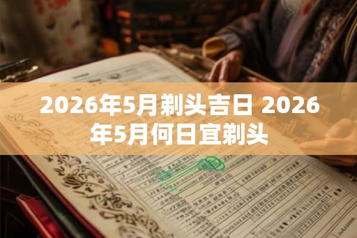 2026年5月剃头吉日 2026年5月何日宜剃头 2026年5月剃头吉日 2026年5月何日宜剃头