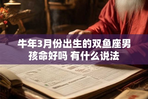 牛年3月份出生的双鱼座男孩命好吗 有什么说法 牛年3月份出生的双鱼座男孩命好吗 有什么说法