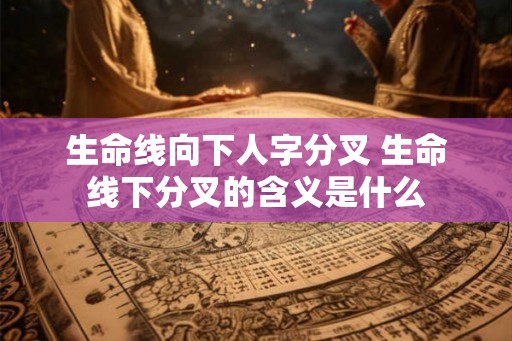 生命线向下人字分叉 生命线下分叉的含义是什么 生命线向下人字分叉 生命线下分叉的含义是什么