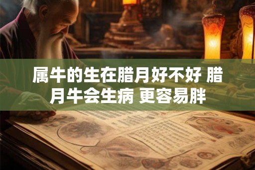 属牛的生在腊月好不好 腊月牛会生病 更容易胖