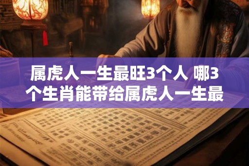 属虎人一生最旺3个人 哪3个生肖能带给属虎人一生最旺