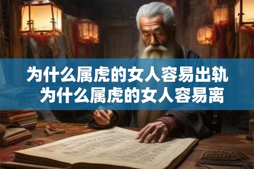 为什么属虎的女人容易出轨  为什么属虎的女人容易离婚