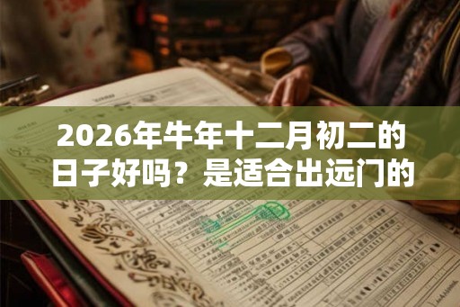 2026年牛年十二月初二的日子好吗？是适合出远门的吉日吗？