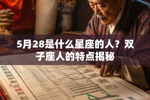 5月28是什么星座的人?双子座人的特点揭秘 5月28是什么星座的人?双子座人的特点揭秘