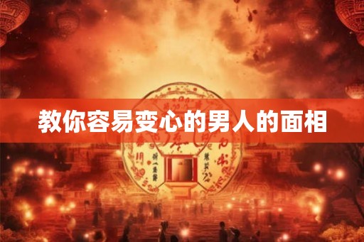 教你容易变心的男人的面相