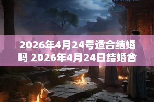 2026年4月24号适合结婚吗 2026年4月24日结婚合适吗