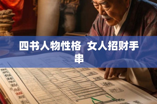 四书人物性格  女人招财手串