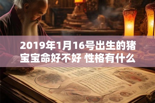 2019年1月16号出生的猪宝宝命好不好 性格有什么特点