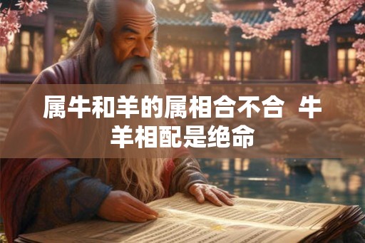属牛和羊的属相合不合 牛羊相配是绝命 属牛和羊的属相合不合 牛羊相配是绝命