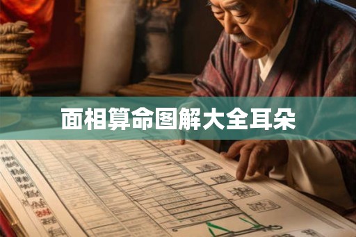 面相算命图解大全耳朵