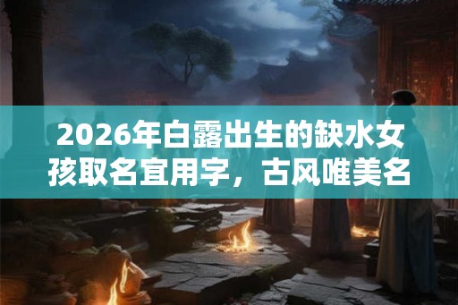 2026年白露出生的缺水女孩取名宜用字，古风唯美名字精选
