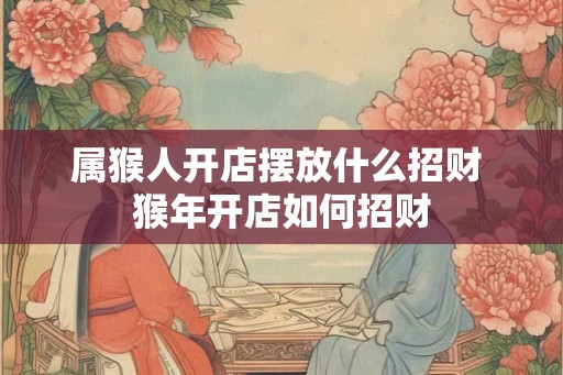 属猴人开店摆放什么招财 猴年开店如何招财