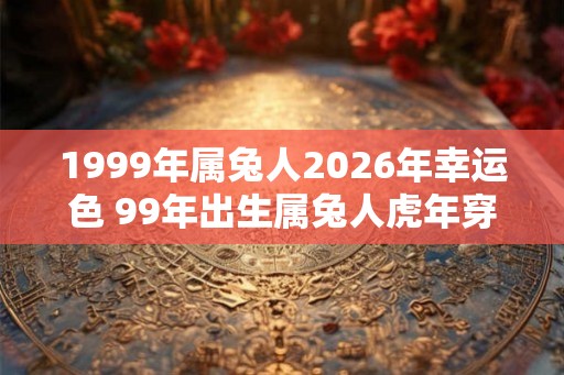 1999年属兔人2026年幸运色 99年出生属兔人虎年穿什么颜色衣服好