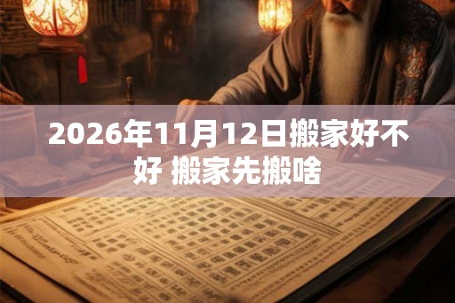 2026年11月12日搬家好不好 搬家先搬啥
