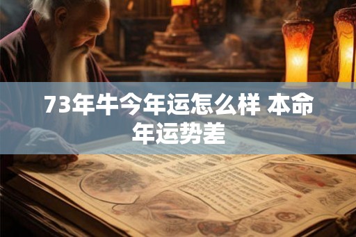 73年牛今年运怎么样 本命年运势差 73年牛今年运怎么样 本命年运势差