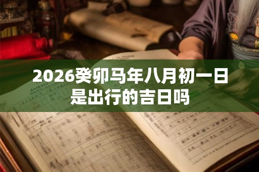 2026癸卯马年八月初一日是出行的吉日吗