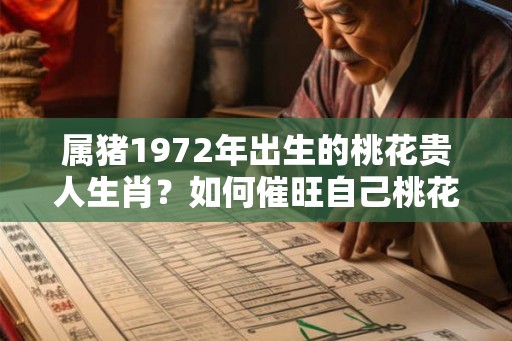 属猪1972年出生的桃花贵人生肖？如何催旺自己桃花运？