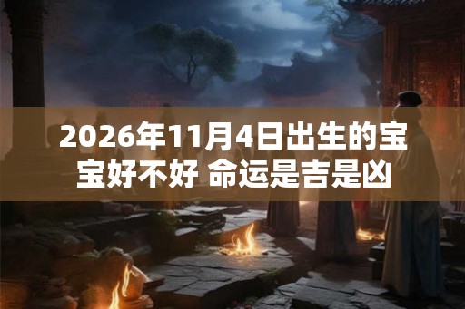 2026年11月4日出生的宝宝好不好 命运是吉是凶