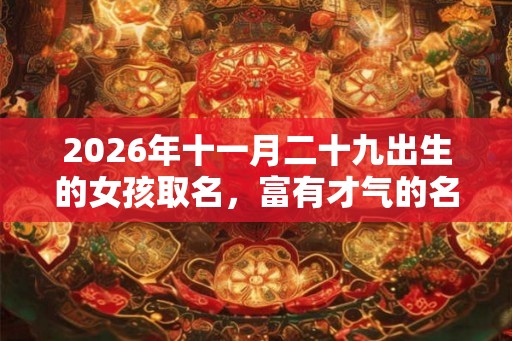 2026年十一月二十九出生的女孩取名,富有才气的名字推荐 2026年十一月二十九出生的女孩取名,富有才气的名字推荐