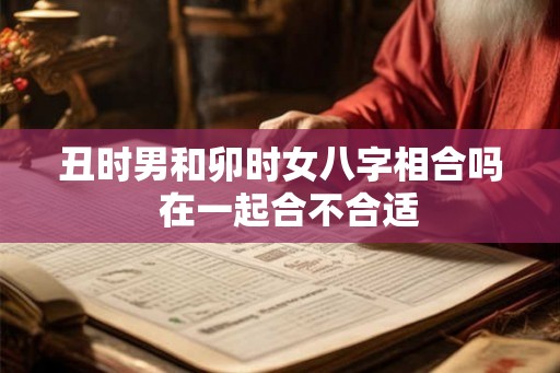 丑时男和卯时女八字相合吗  在一起合不合适