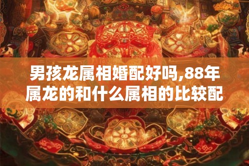 男孩龙属相婚配好吗,88年属龙的和什么属相的比较配