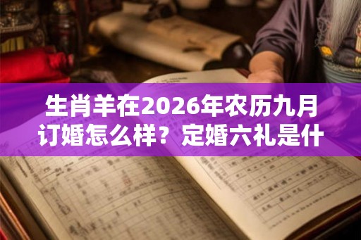 生肖羊在2026年农历九月订婚怎么样？定婚六礼是什么？