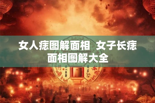 女人痣图解面相 女子长痣面相图解大全 女人痣图解面相 女子长痣面相图解大全