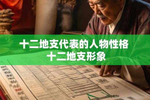 十二地支代表的人物性格  十二地支形象