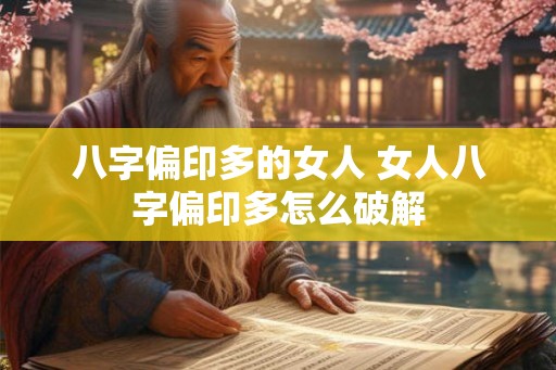 八字偏印多的女人 女人八字偏印多怎么破解