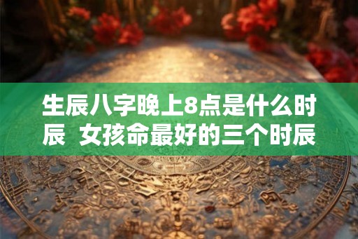 生辰八字晚上8点是什么时辰  女孩命最好的三个时辰